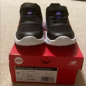 NIB - New Balance Kids Black and Blue Sneakers - size 10